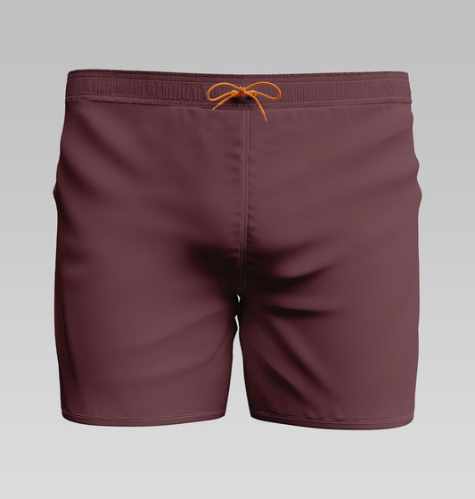 Burgandy swimshort