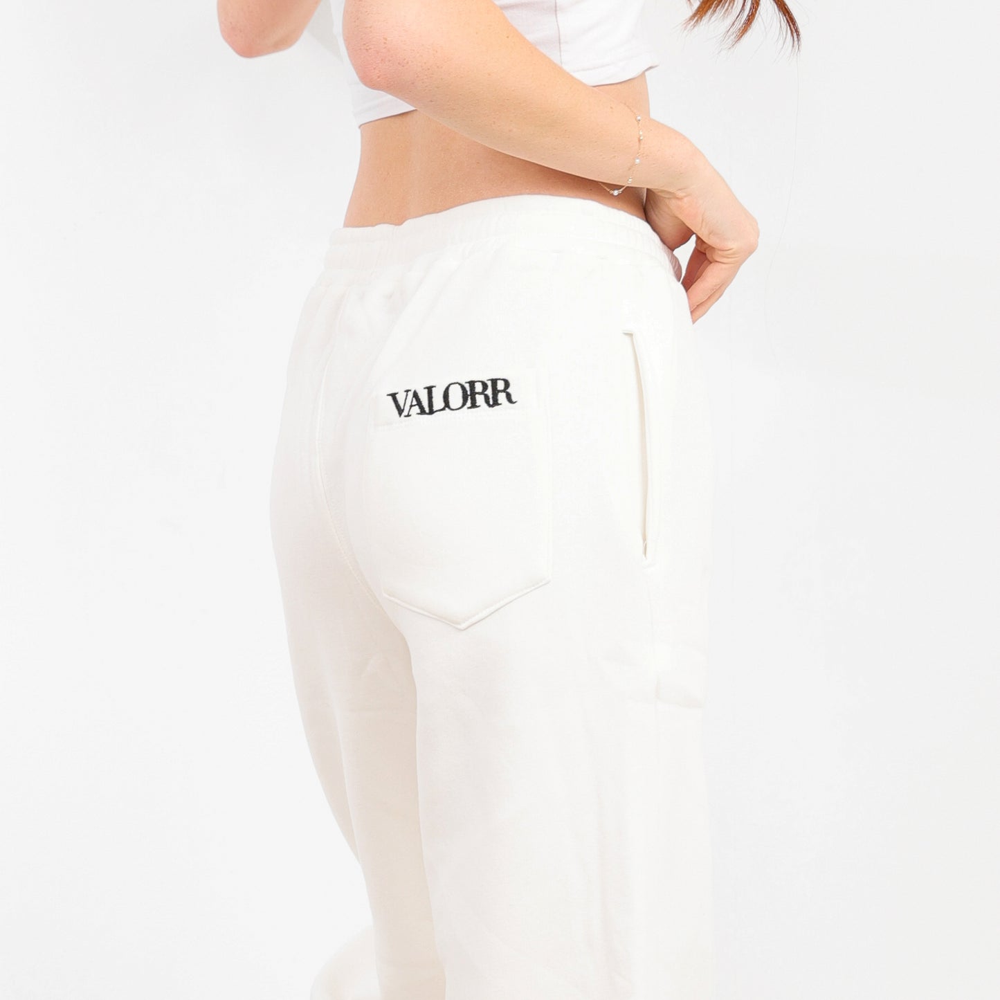 VA Fleece White sweatpants