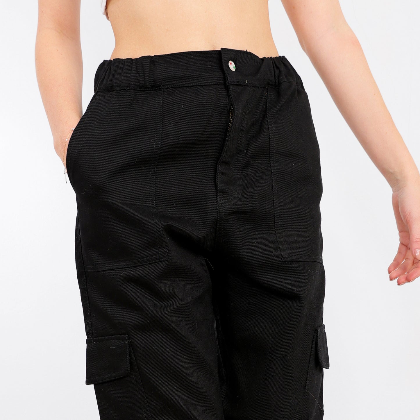 Black Cargo Pants