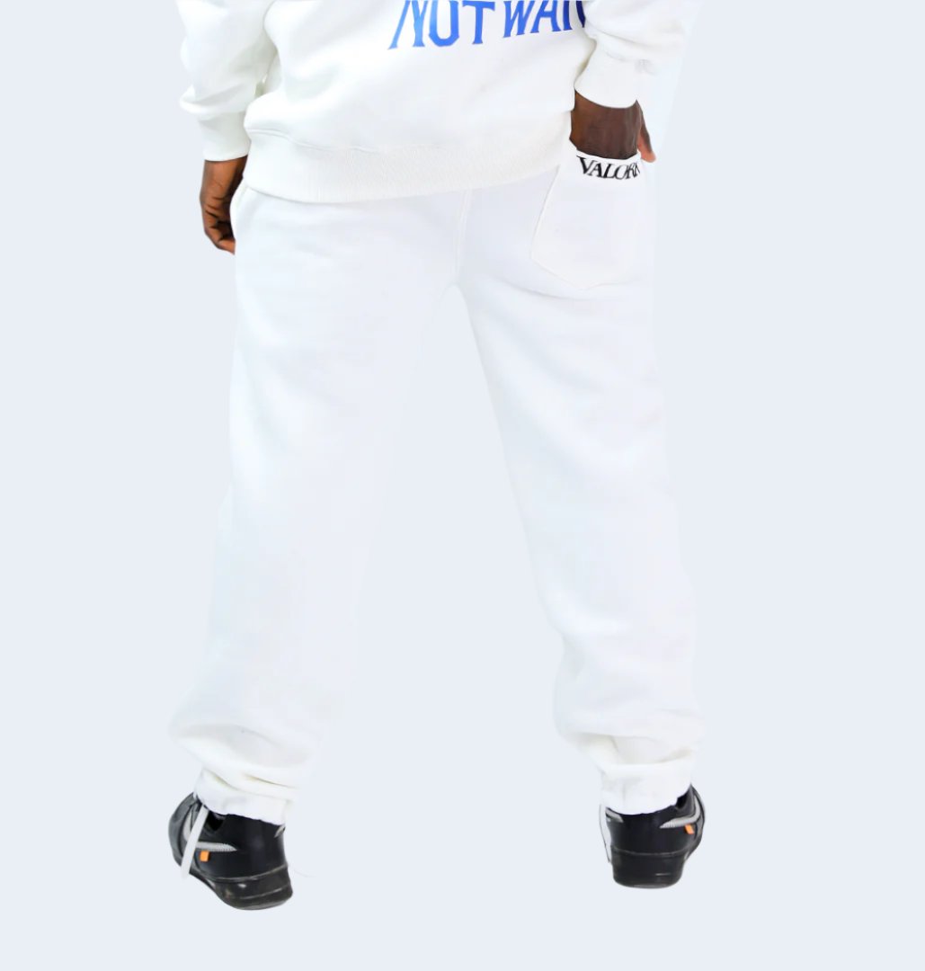 VA Fleece White sweatpants