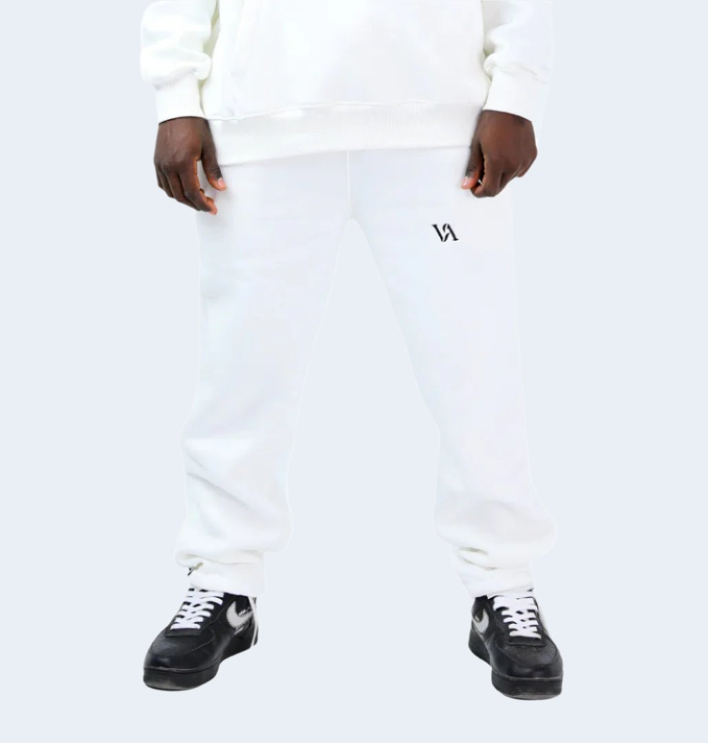 VA Fleece White sweatpants