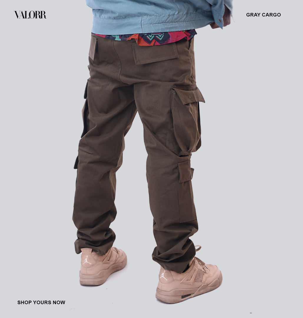 Olive Green Cargo trouser