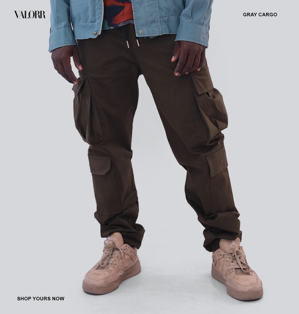 Olive Green Cargo trouser